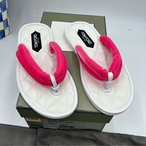 Women’s tom Ford flip-flop sandals size 39.5 made in Italy